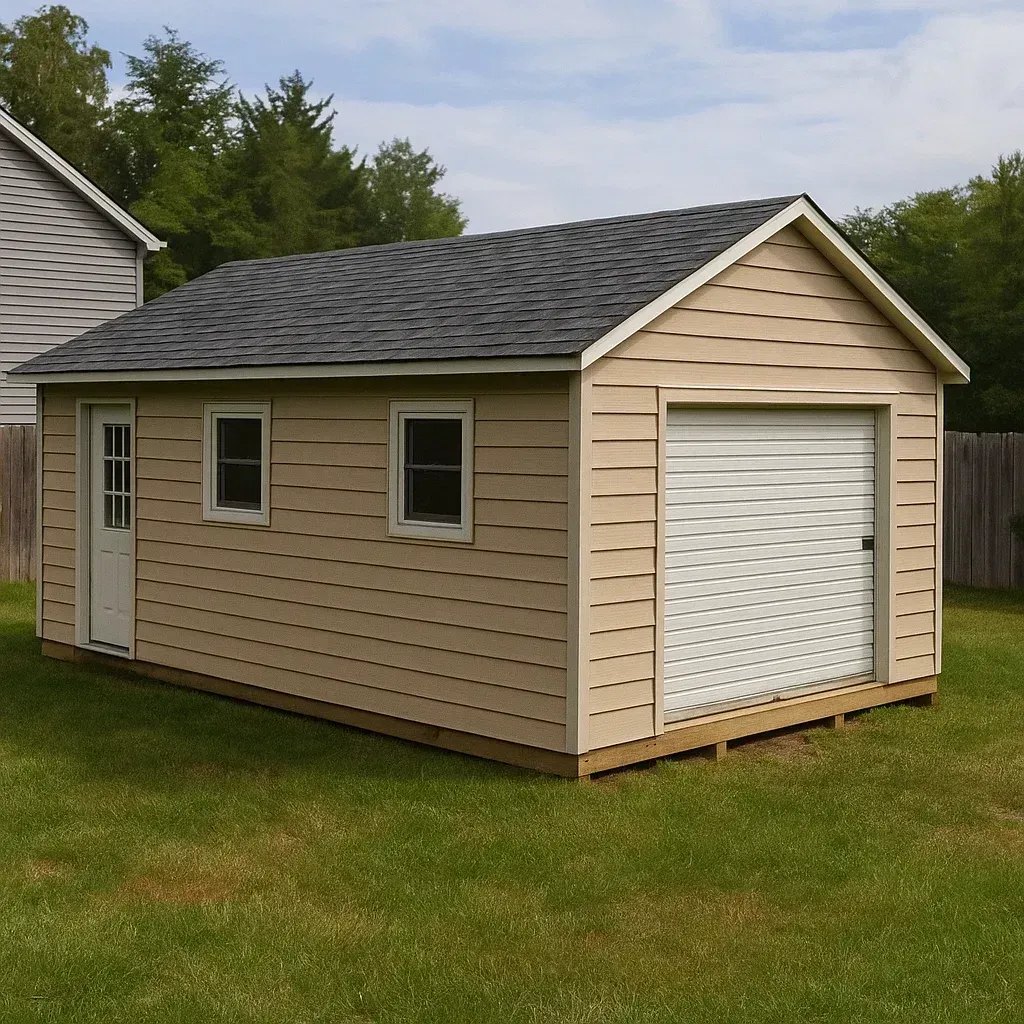 Custom shed build 3 by Handy Andy
